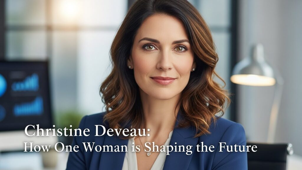 Christine Deveau: How One Woman is Shaping the Future