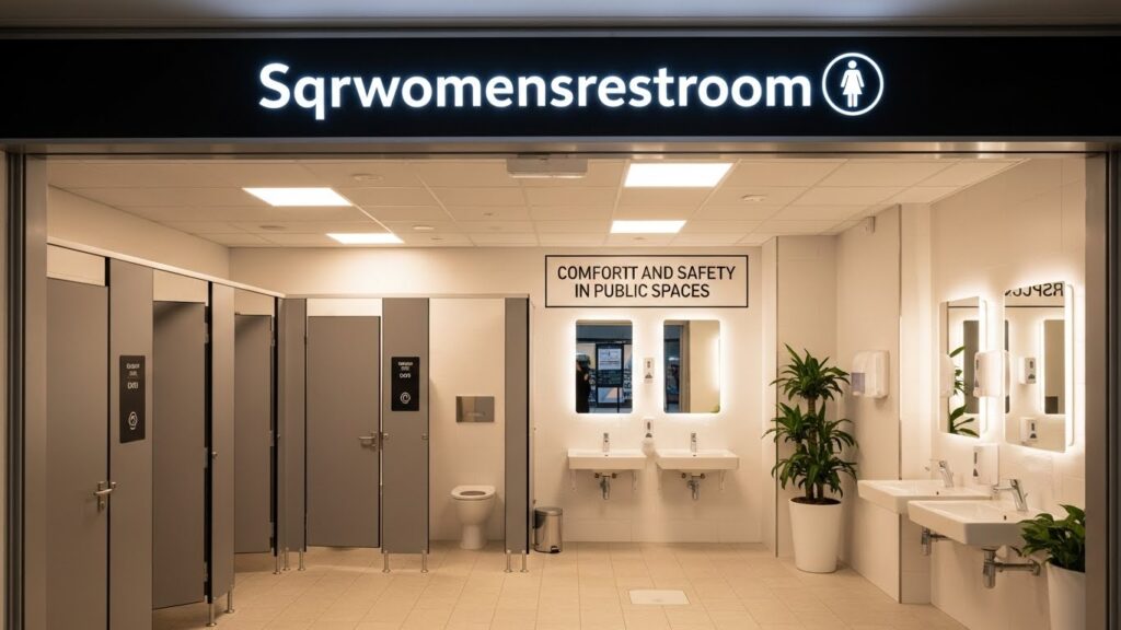 Sqrwomensrestroom: Comfort and Safety in Public Spaces