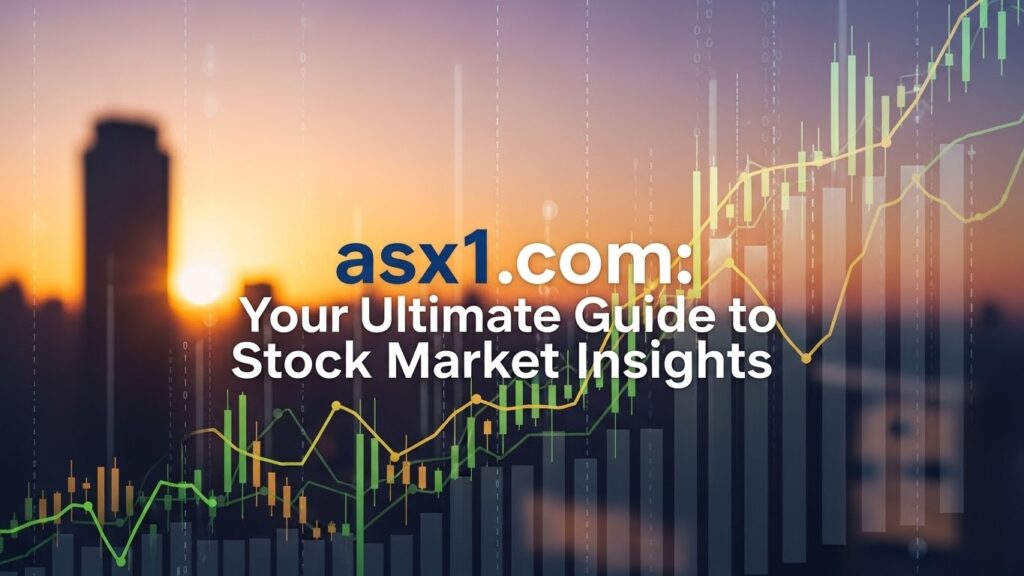asx1.com: Your Ultimate Guide to Stock Market Insights