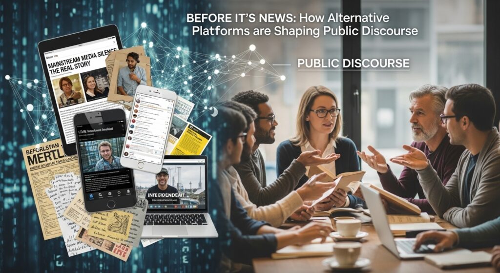 Before It’s News: How Alternative Platforms are Shaping Public Discourse